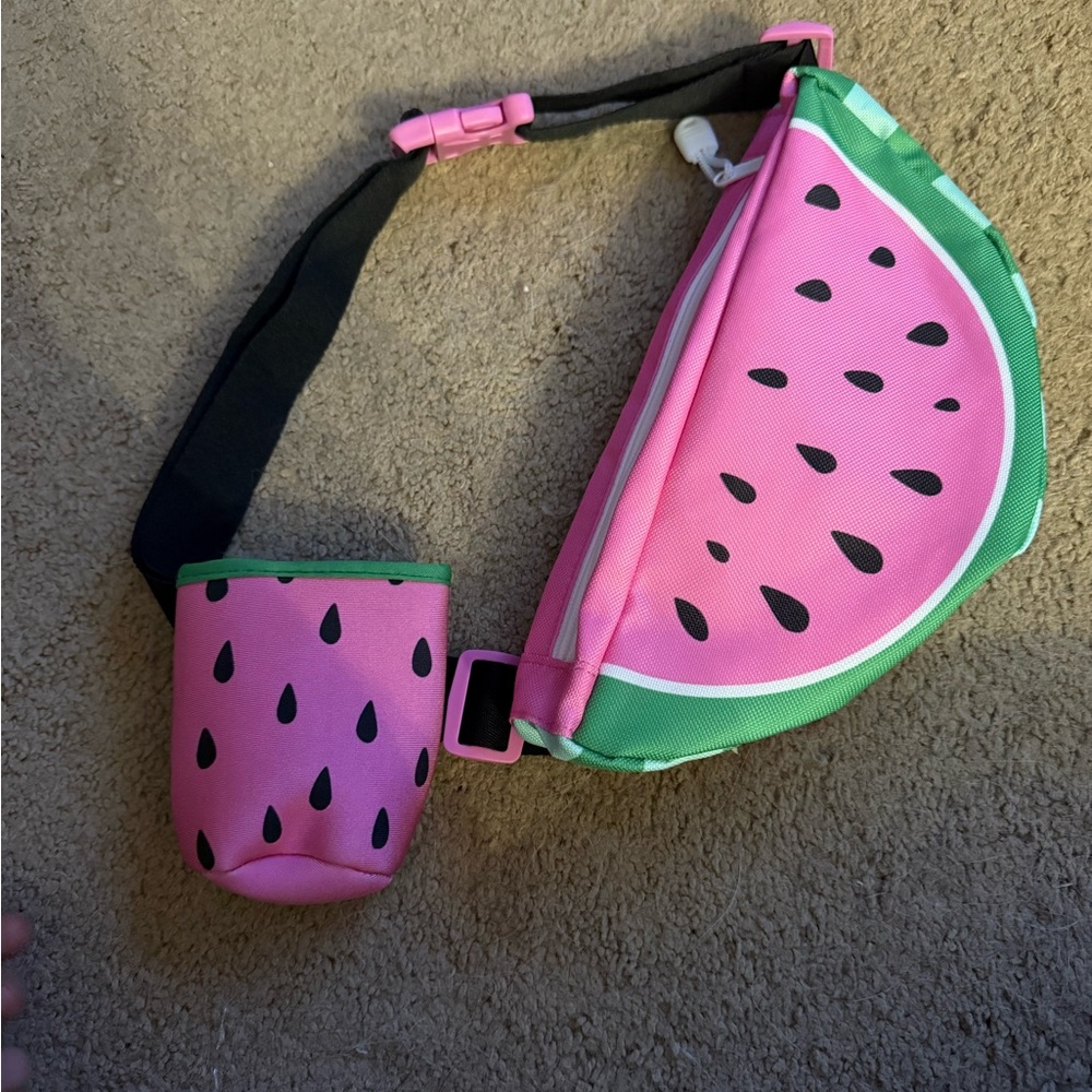 Watermelon Fanny Pack and Bottle Holder